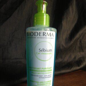 Bioderma Sebium Purifying and Foaming Cleansing Gel - 200 mL ( SEALED )